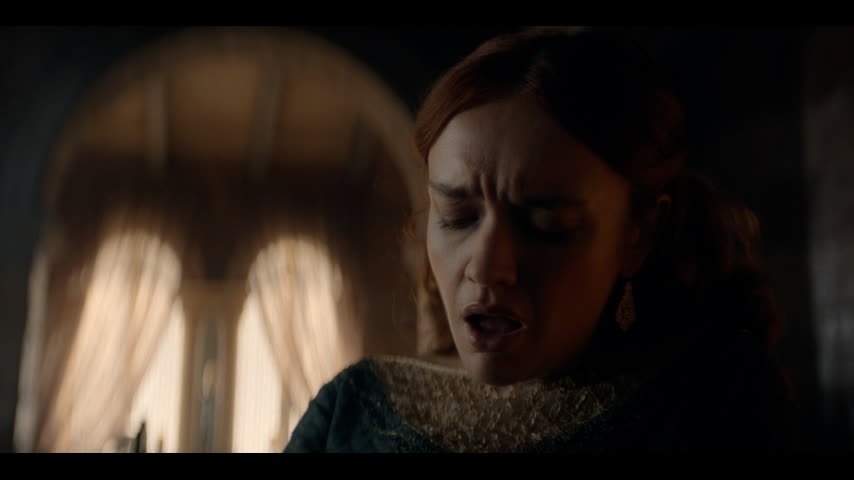 Olivia Cooke oral sex scene – House of the Dragon