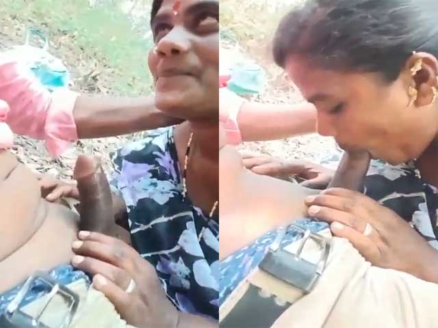 Marathi Sex Video bhabhi outdoor blowjob