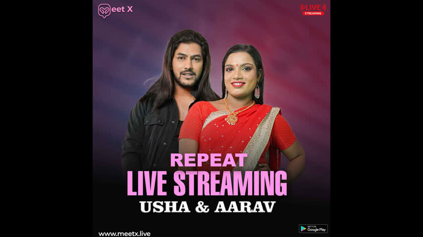 Mallu Usha Prabha and Aarav Meetx Live