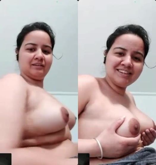 Beautiful hot big tits bhabhi bra panty nude mms HD