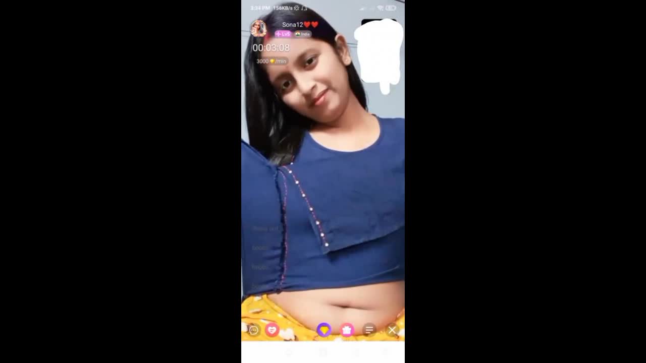 Sona12 Showing Boobs & Rubbing Pussy on Chamet Live