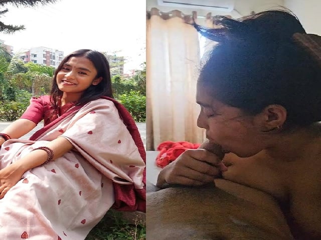 Beautiful wife POV blowjob to hubby viral sex MMS