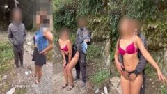 Shamy Laura Hidden Lust Waterfall Naked Dare Video With Stranger