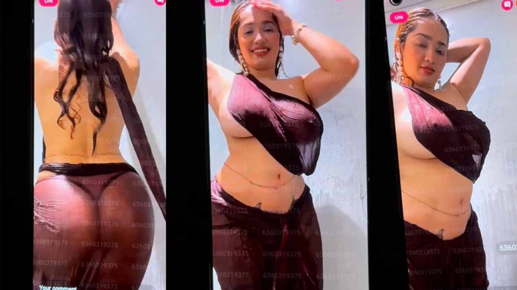 Aditi Mistry live shower nude nipslip leaked