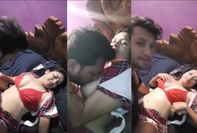 Wife wears erotic clothes and enjoys couple sex