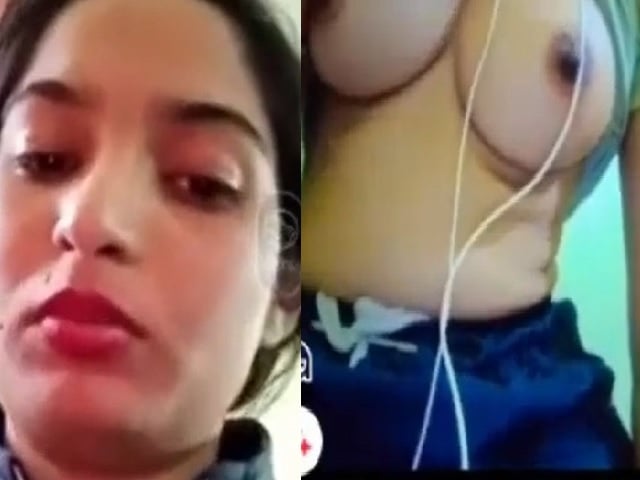 Wife naked boobs sucking by husband before sex