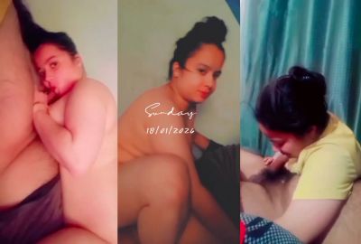 Latest Indian sex video of a chubby girl riding like a whore