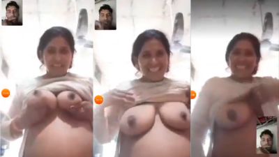 Village aunty live sex video call with a perverted nephew