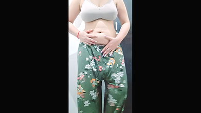 Young Indian Girl First Time in Filthy Bathroom My Desi