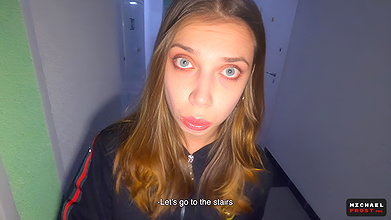 While Parents Are Home We Fuck in the Staircase My Desi