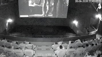 Girl Masturbating in Hall During Toxic Movie Screening My Desi